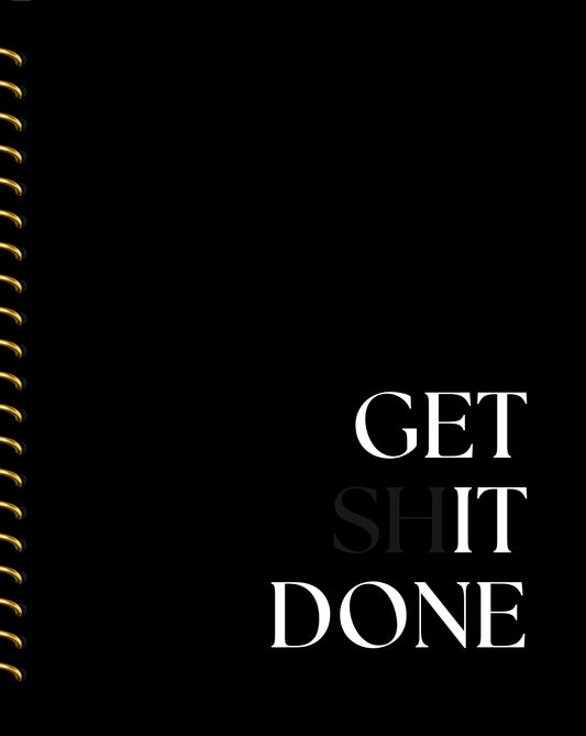 GET **IT DONE Notebook
